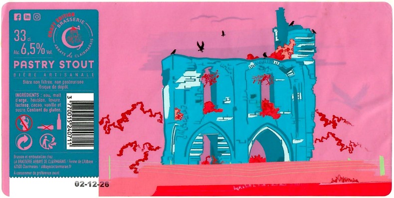 Etiquette BRASSERIE DE CLAIRMARAIS 42