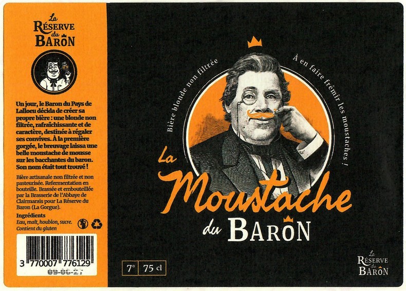 Etiquette BRASSERIE ABBAYE DE CLAIRMARAIS 46