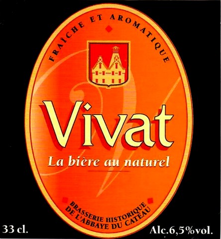 etiquette BRASSERIE DE L'ABBAYE DU CATEAU 02