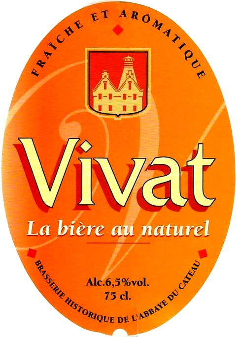 etiquette BRASSERIE DE L'ABBAYE DU CATEAU 03