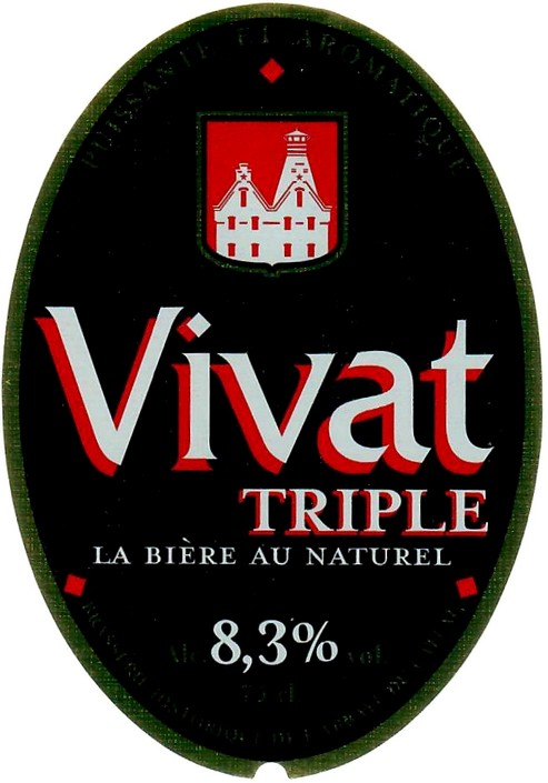 etiquette BRASSERIE DE L'ABBAYE DU CATEAU 07