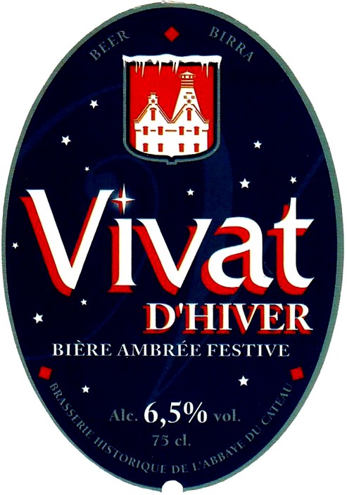 etiquette BRASSERIE DE L'ABBAYE DU CATEAU 11