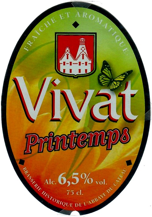 etiquette BRASSERIE DE L'ABBAYE DU CATEAU 21