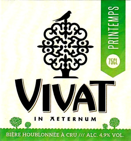 etiquette BRASSERIE DE L'ABBAYE DU CATEAU 39