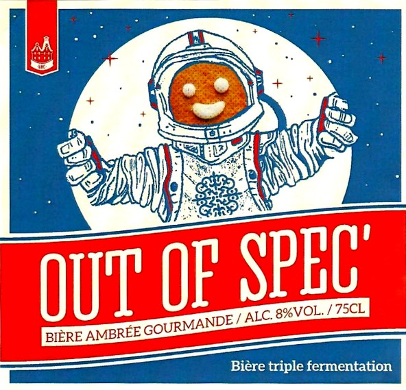 etiquette BRASSERIE DE L'ABBAYE DU CATEAU 43