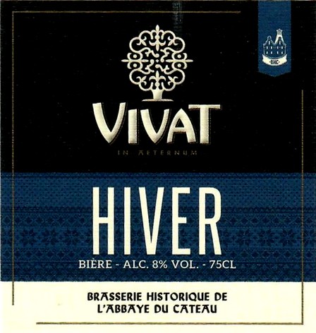 etiquette BRASSERIE ABBAYE DU CATEAU 54