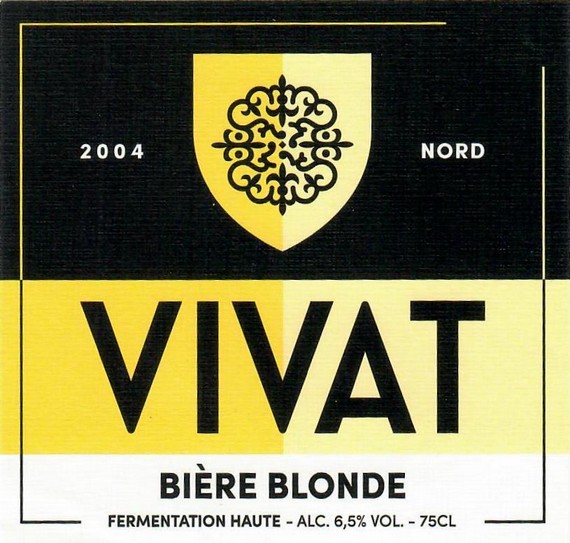 Etiquette BRASSERIE ABBAYE DU CATEAU 76