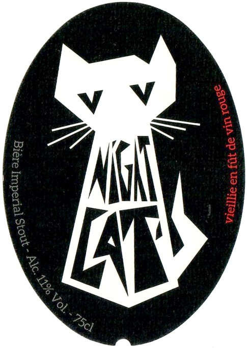 Etiquette BRASSERIE ABBAYE DU CATEAU 85