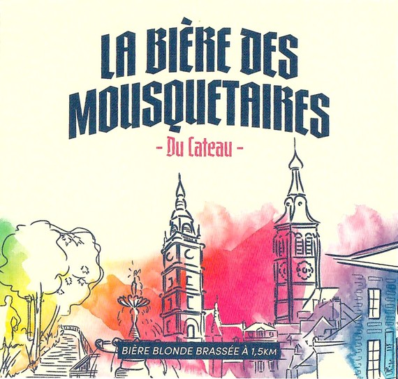 Etiquette BRASSERIE ABBAYE DU CATEAU 98