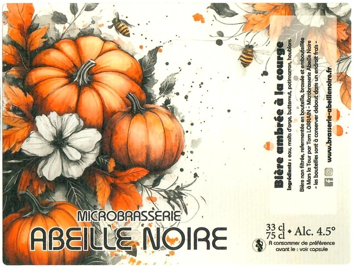 Etiquette BRASSERIE ABEILLE NOIRE 41