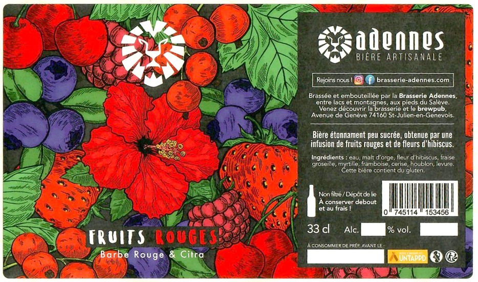 Etiquette BRASSERIE ADENNES 05