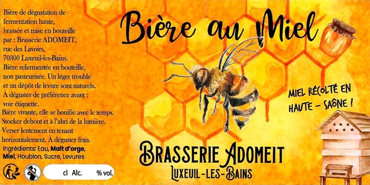 Etiquette BRASSERIE ADOMEIT 01