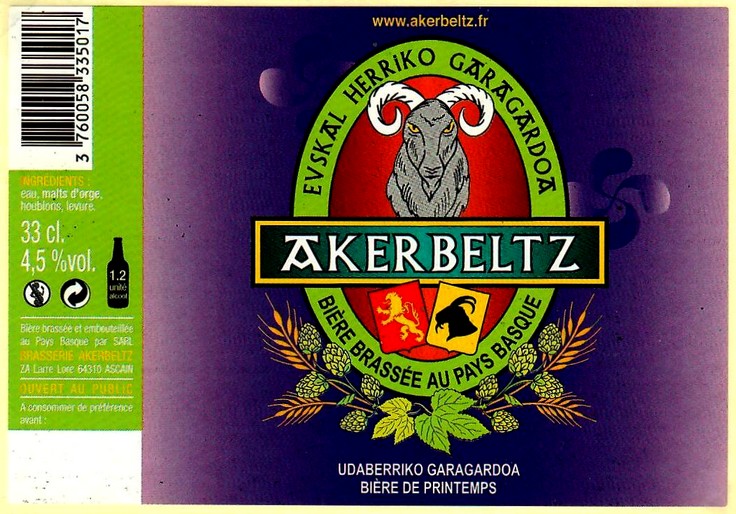 etiquette BRASSERIE AKERBELTZ 08