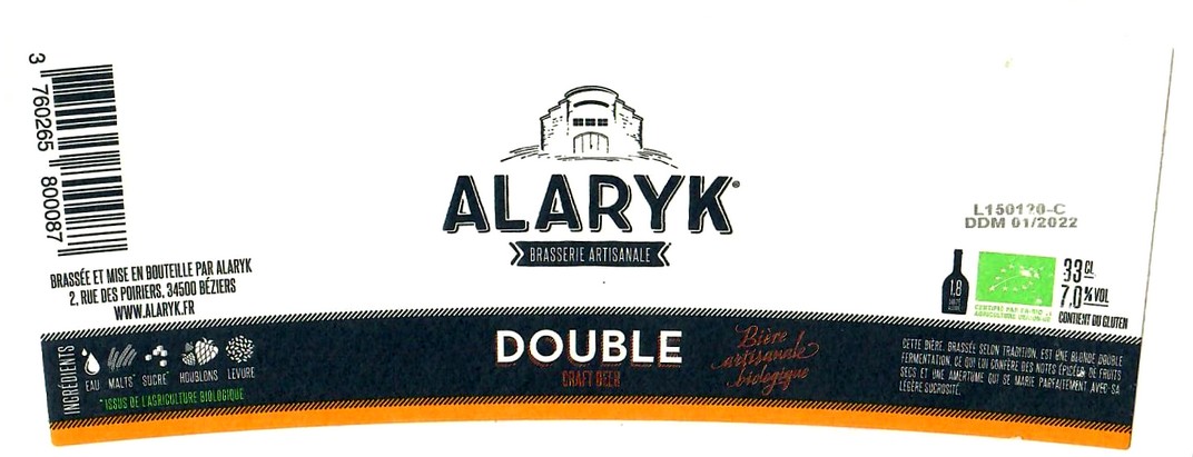 etiquette BRASSERIE ALARYK 09