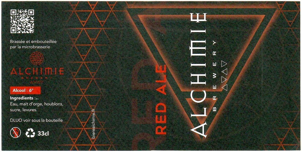 Etiquette BRASSERIE ALCHIMIE BREWERY 03