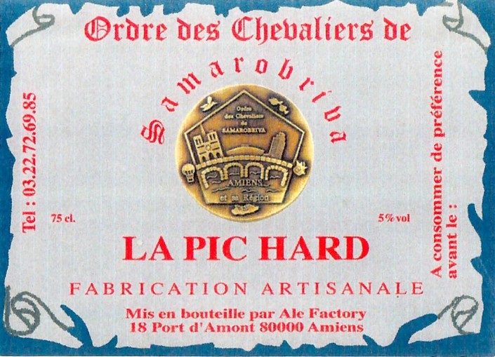 Etiquette BRASSERIE ALE FACTORY 01