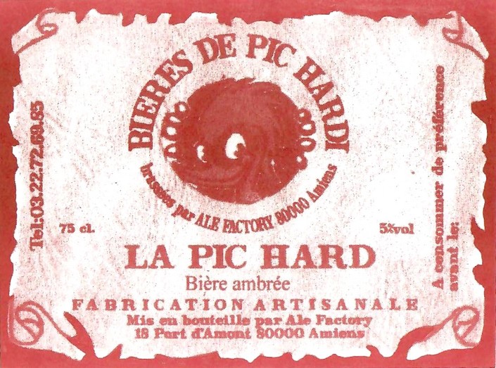 Etiquette BRASSERIE ALE FACTORY 04
