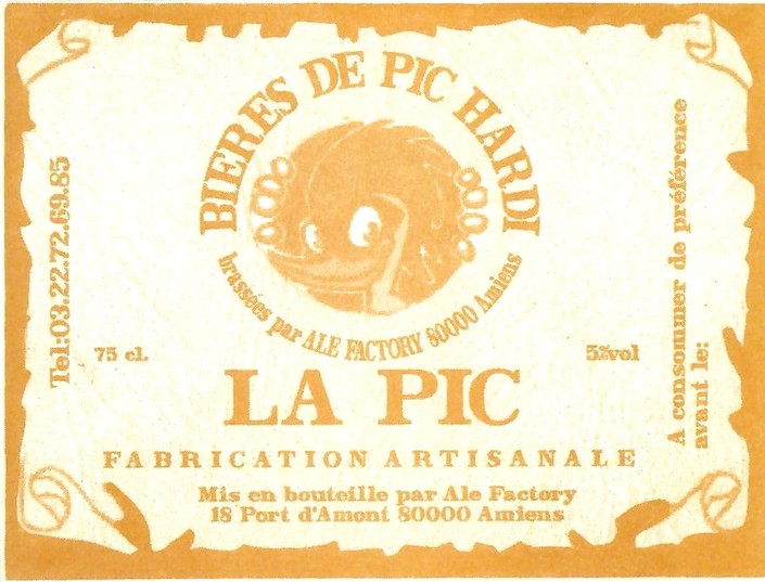Etiquette BRASSERIE ALE FACTORY 05