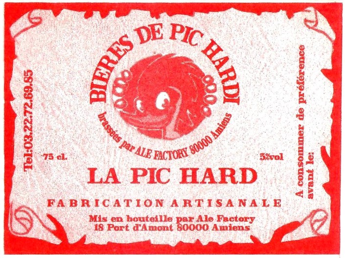 Etiquette BRASSERIE ALE FACTORY 06