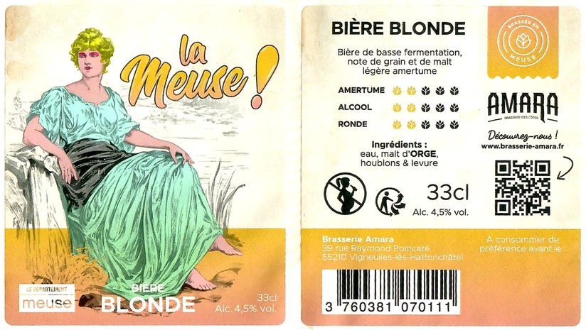 Etiquette BRASSERIE AMARA 09