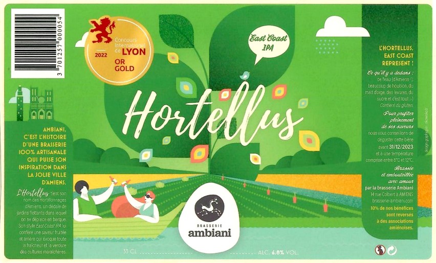 Etiquette BRASSERIE AMBIANI 07