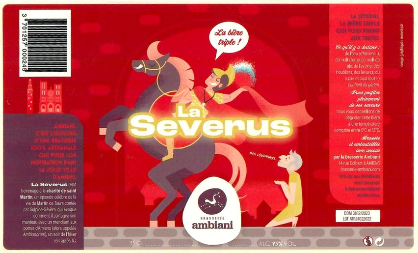 Etiquette BRASSERIE AMBIANI 10