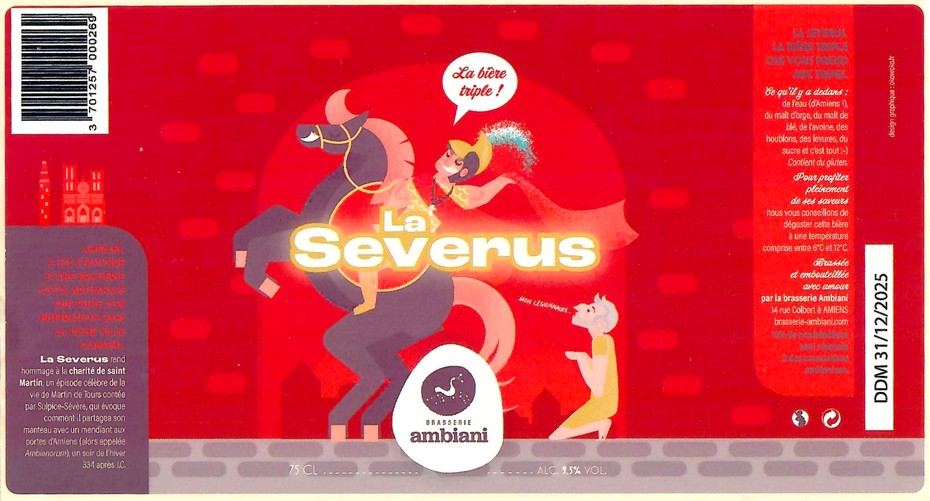 Etiquette BRASSERIE AMBIANI 13