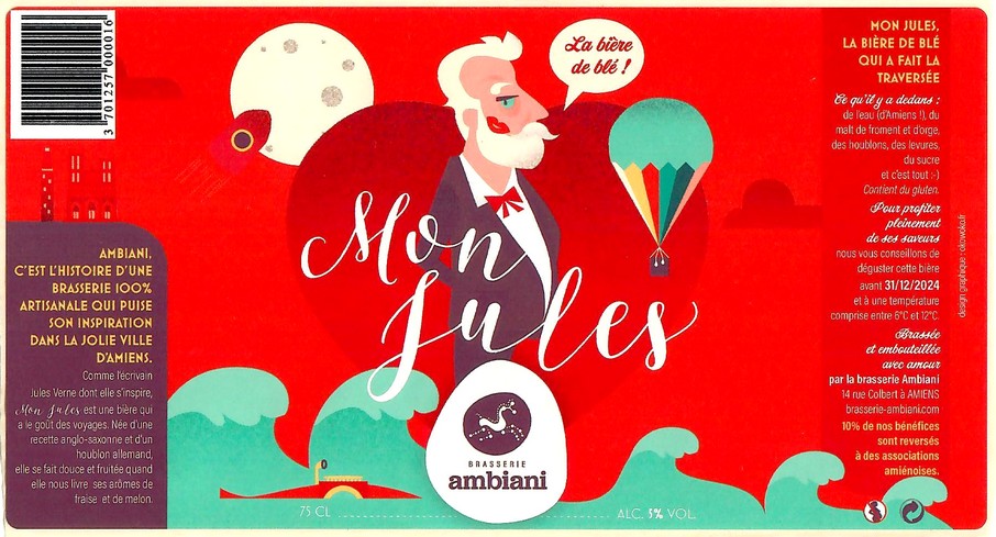 Etiquette BRASSERIE AMBIANI 14