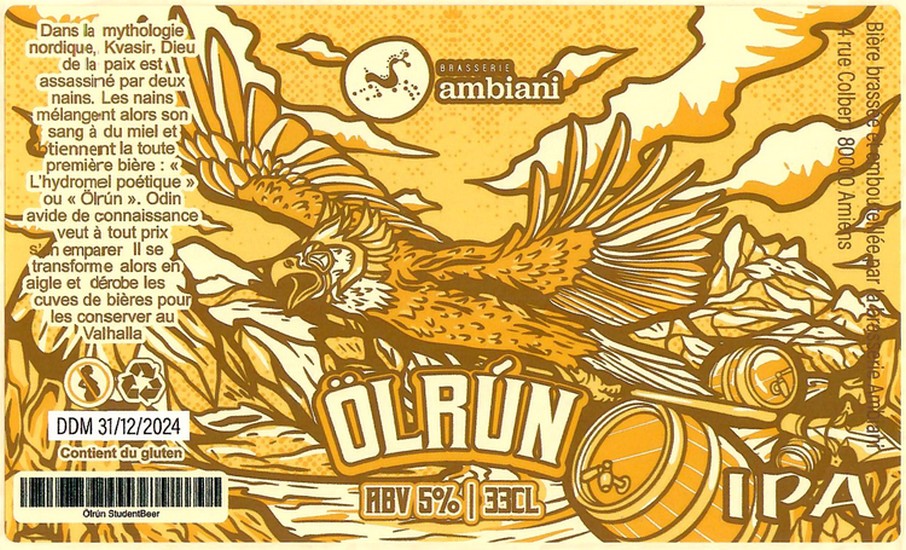 Etiquette BRASSERIE AMBIANI 18