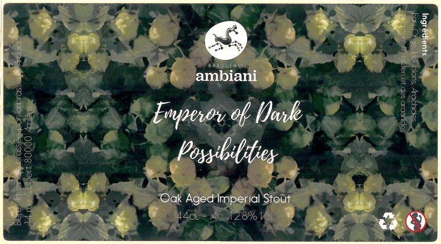 Etiquette BRASSERIE AMBIANI 19