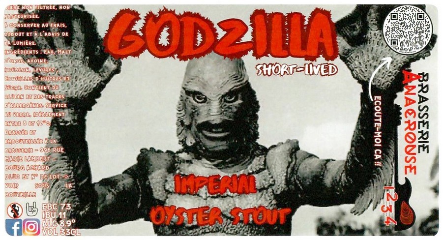 Etiquette BRASSERIE ANACROUSE 09