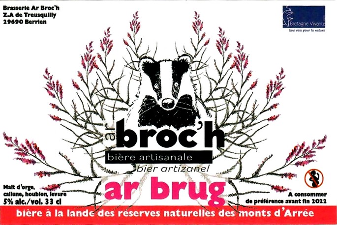 etiquette BRASSERIE AR BROC'H 01