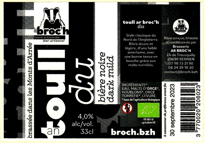 etiquette BRASSERIE AR BROCH 03