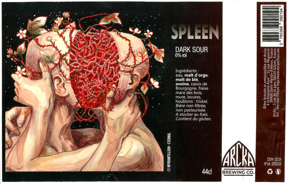 Etiquette BRASSERIE ARAV CRAFT BREWERY 03