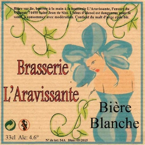 Etiquette BRASSERIE ARAVISSANTE 05