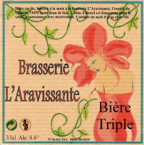 Etiquette BRASSERIE ARAVISSANTE 08