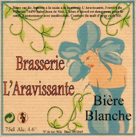 Etiquette BRASSERIE ARAVISSANTE 11