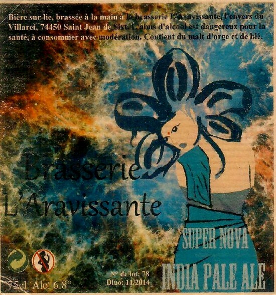 Etiquette BRASSERIE ARAVISSANTE 14