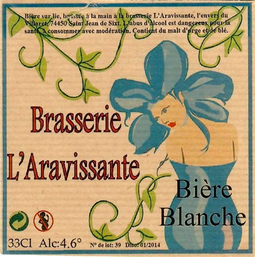 Etiquette BRASSERIE ARAVISSANTE 21