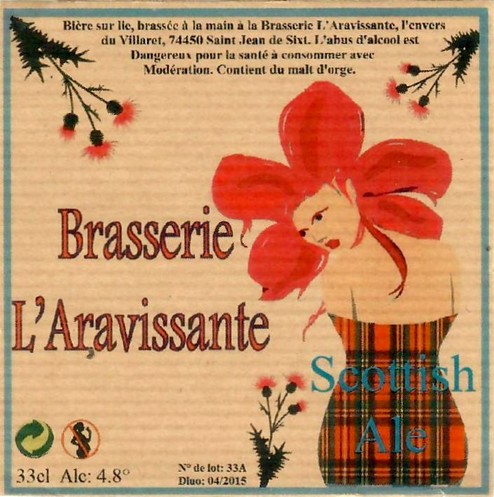 Etiquette BRASSERIE ARAVISSANTE 23