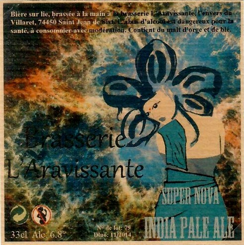 Etiquette BRASSERIE ARAVISSANTE 28