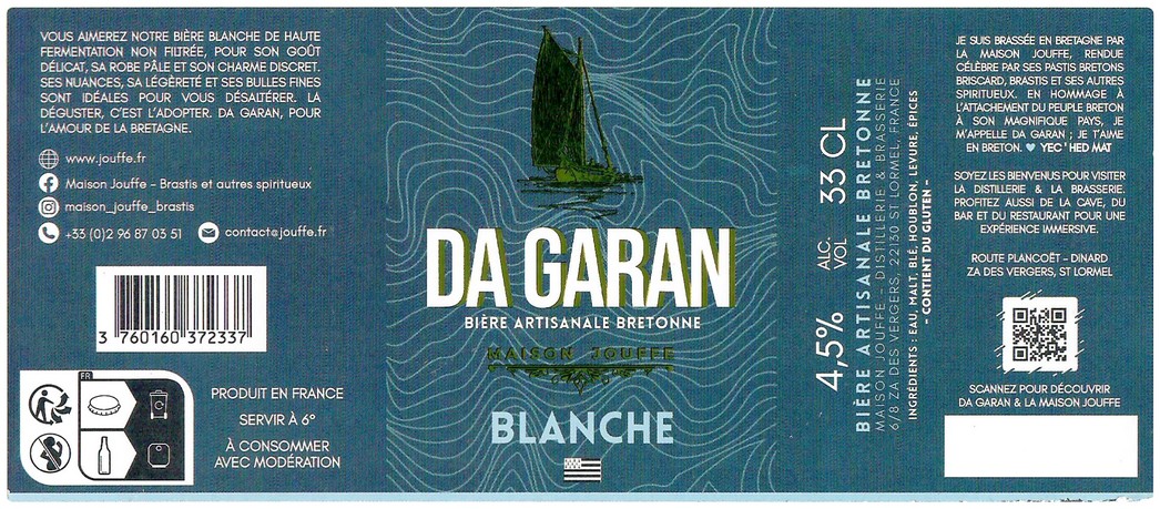 Etiquette BRASSERIE ARGWEN 02