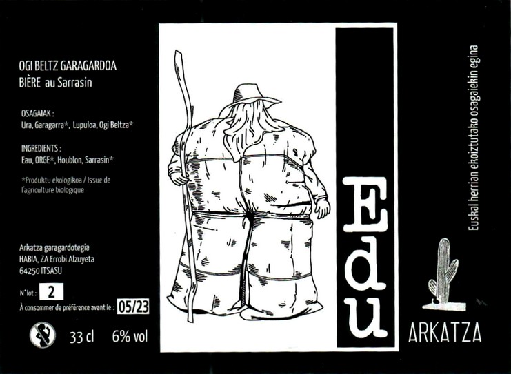 Etiquette BRASSERIE ARKATZA 02