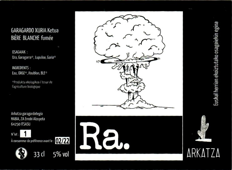 Etiquette BRASSERIE ARKATZA 03