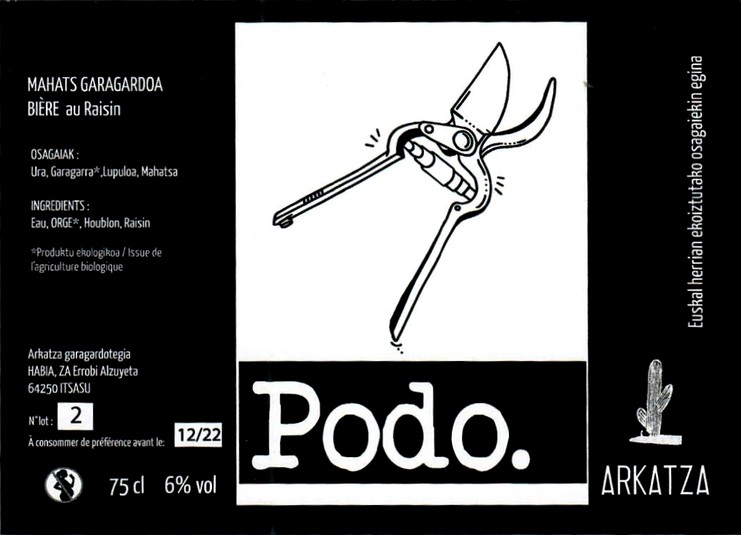 Etiquette BRASSERIE ARKATZA 06