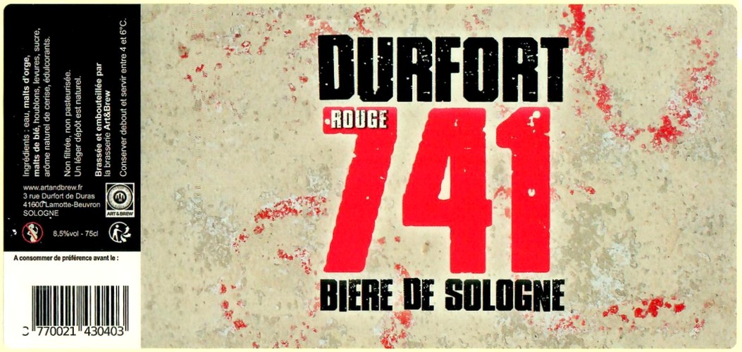 Etiquette BRASSERIE ART&BREW 02