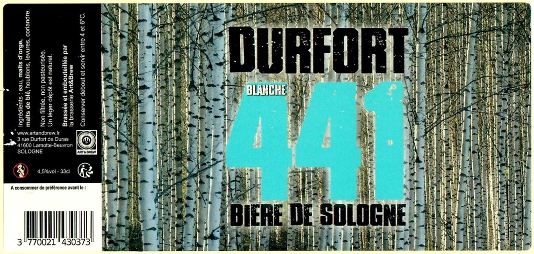 Etiquette BRASSERIE ART&BREW 03