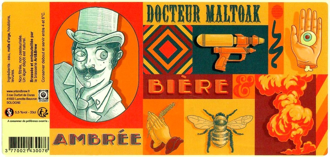 Etiquette BRASSERIE ART&BREW 09