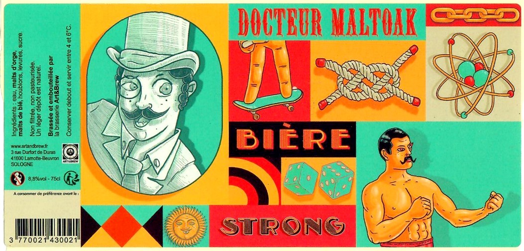 Etiquette BRASSERIE ART&BREW 13