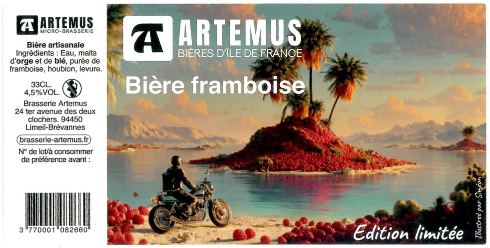 Etiqette BRASSERIE ARTEMUS 17